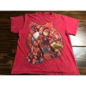 Avenger Shirt, Men's Size Large, Red, Iron Man Avenger Shirt